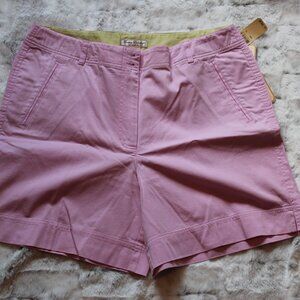 Tommy Bahama Oasis Flat Front Women's Shorts Lavender New SZ 12